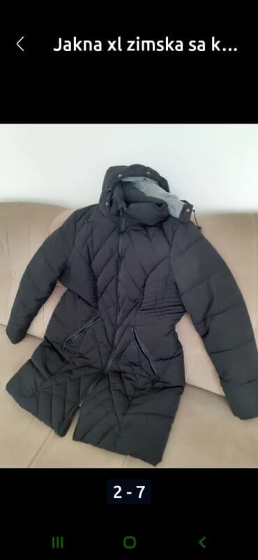 jakne sa prirodnim krznom: XL (EU 42), Single-colored, With lining — 1
