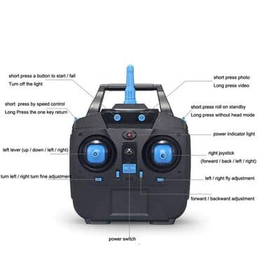 Dronovi: Cena 4700 din DRON QUADCOPTER sa HD kamerom i WiFi opcijom upravljenja — 2