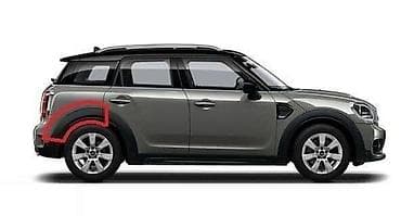 manometar za vazduh: RUB KRILA ZD ZA MINI COUNTRYMAN | mini countryman rub točka zadnji — 2