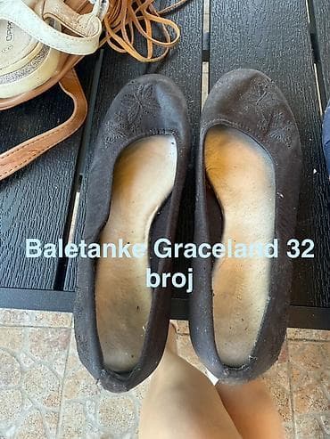 Baletanke Graceland – broj 32 - Model: klasične baletanke zatvorenog