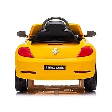 Dečiji električni automobili: Volkswagen Beetle Dune Žuta – dečiji automobil na akumulator Šifra — 6