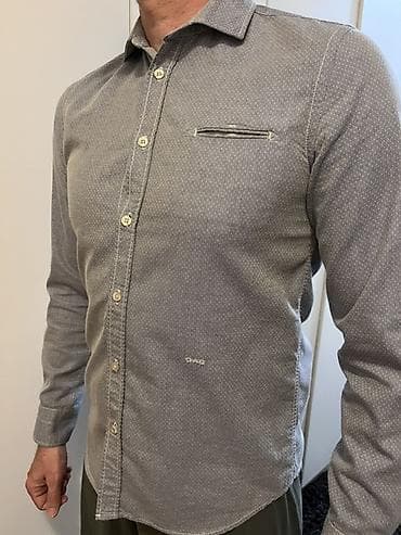 deda mraz odelo: Košulja bоја - Siva — 3