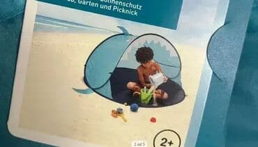 sanke za decu lidl: *** AKCIJA *** #1792 Dečiji šator za plažu LIVARNO home; Pop up beach — 5