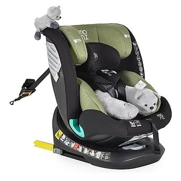 tamno zelena haljina: MONI Serengeti i-Size auto sedište 40–150 cm, Sky Green (šifra — 2