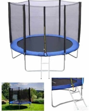 trambolina cena srbija: ﻿Zabavna i kvalitetna trampolina sa cvrstom podlogom za skakanje — 1