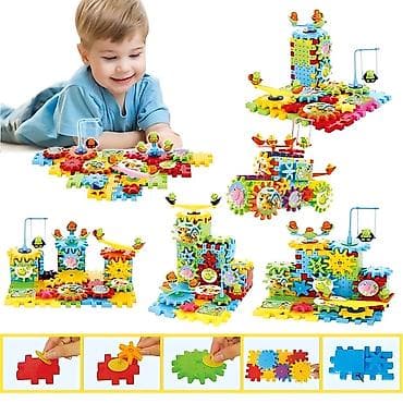 kreativni konstruktor: Edukativne magične kocke – konstruktor set od 81 dela Unesite — 3