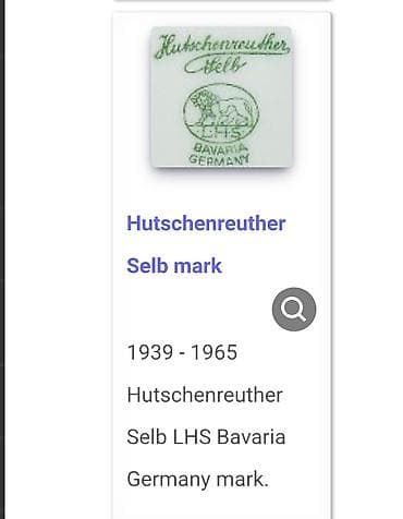 kupujem prodajem audio: Luksuzni tanjiri 1939 do 1965g Hutschenreuther Selb Juvel Nemacka — 10