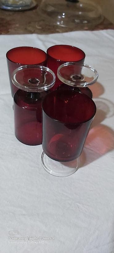 plasticne case za desert novi sad: Stakleni set za posluživanje – dekorativne posude i čaše - Velika — 2