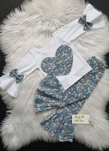 kombinezon za spavanje za decu: Komplet: Majica, Pantalone — 23