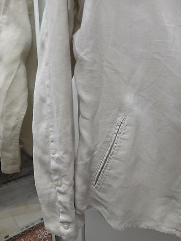 tech fleece s: ZARA MAN muška jakna – Slim Fit - Model bez kragne, minimalističnog — 3