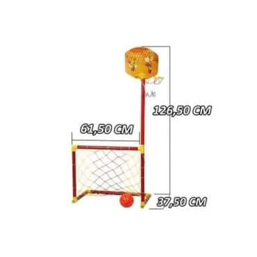 deda mraz maska: Set 2u1 Koš i Gol ️ 🏛je sportski centar u malom. 🏛 Set 2u1 Koš i — 2