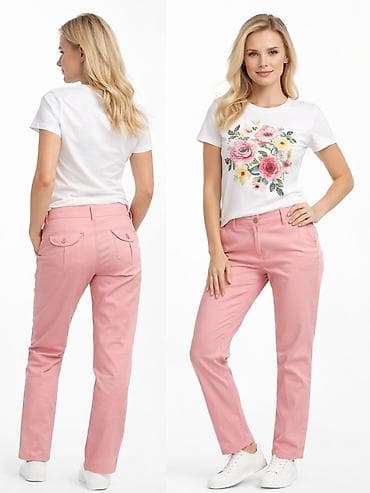 baletanke bele: Puder roze pantalone Vel 30 Savršene Super model i kvalitet uvoz — 2