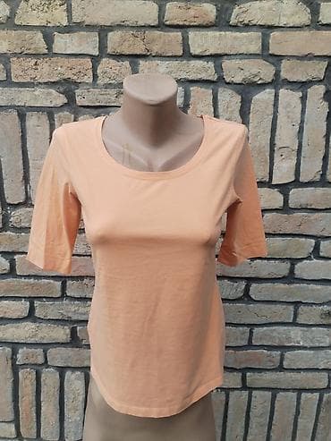 cotton universal: Majica M v2 - Ženska majica sa pola rukava - Boja: breskva/svetlo — 2