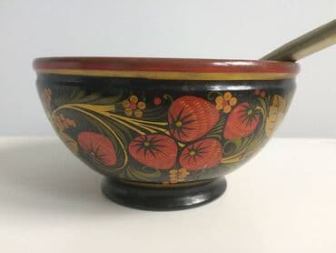 dvosed i trosed forma ideale: Bowl, color - Multicolored, Used — 2