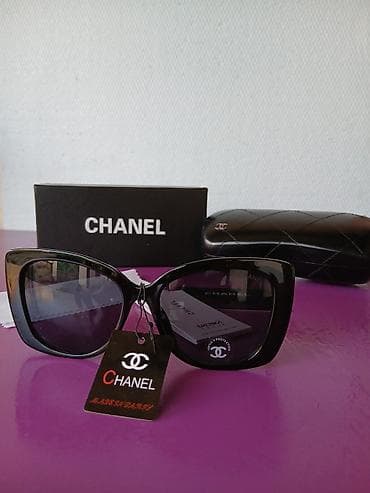 Handbags: Chanel ženske sunčane naočare – crni oversized “cateye” model - — 1