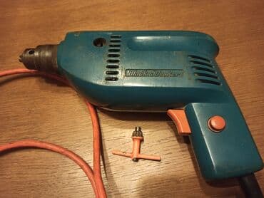Električni alati: Original mala bušilica BLACK&DECKER, potpuno ispravna, dve brzine — 5