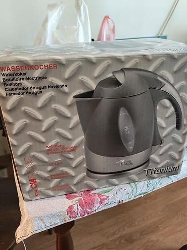 Električni kuvalo za vodu Clatronic “Titanium” – 1,7 L - Bežično