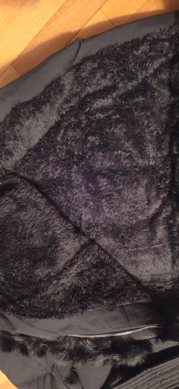 exit jakne: Zimska ženska jakna sa kapuljačom – crna - Duga, topla puffer jakna — 2