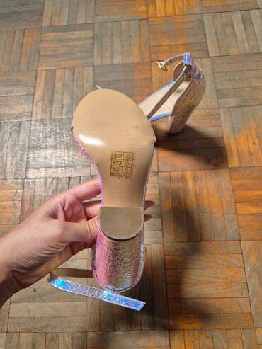 haljina od vestacke koze: Sandals, 38 — 4