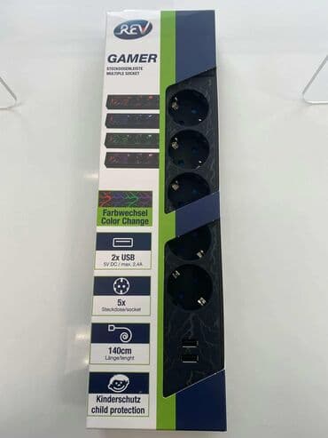 set za kaligrafiju lidl: 🔮 Gaming Višestruka utičnica sa RGB osvetljenjem i USB portovima 🔮 🥳 — 1