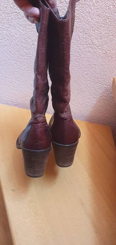 Sandals: High boots, 40 — 2