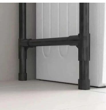 Accessories: Polica iznad veš mašine Trodelna polica za kupatilo pruža dodatni — 2