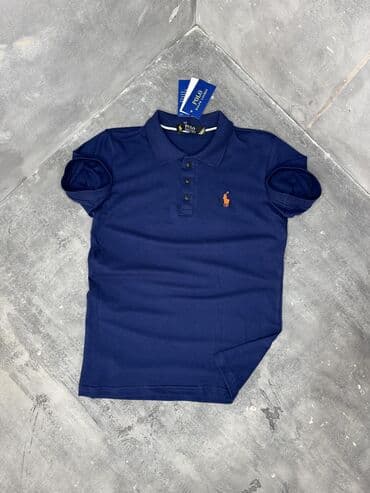 haljine secene ispod grudi: Shirt Short sleeves, S (EU 48), Ralph Lauren, color - Blue, Cotton — 1