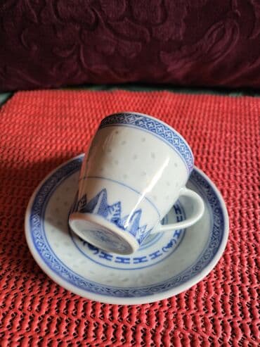 soljice za espresso lavazza: Soljice nove jing dezen pirincani porcelan iz 60,70ih godina — 11