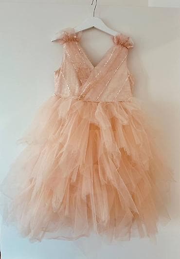 Dečija svečana haljina Choupette, boja breskve Mogu da isporučim