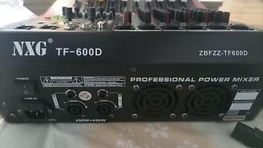 music centar pančevo: NXG TF-600D Professional Power Mixer - Profesionalni mikser sa — 3