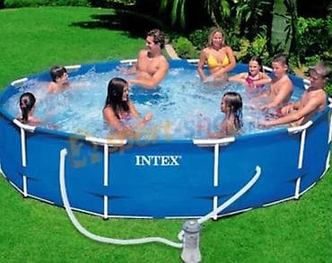 kuhinjski elementi novi sad: ✅ ☀️💦 Spremni za najbolju letnju zabavu? Intex Metal Frame 366x76 cm! — 1
