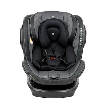 tech fleece sivo crni: KIKKA BOO autosedište STARK ISOFIX 0–1–2–3 (0–36 kg), tamno sivo – — 4