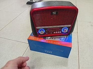 zvucnik za dizni price: KSST K-008 multifunkcionalni radio (retro dizajn, 3” zvučnik) — 1