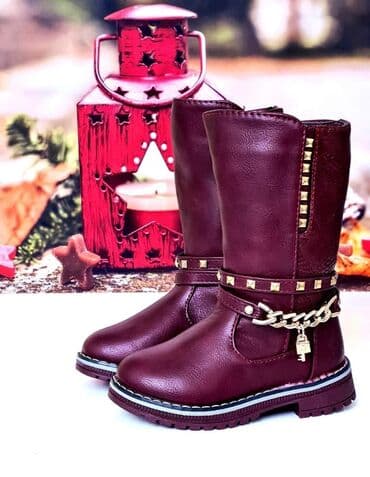 shoestar obuca: Tople duboke čizmice, savršene za zimu. Lice je od eko kože, odlično — 1