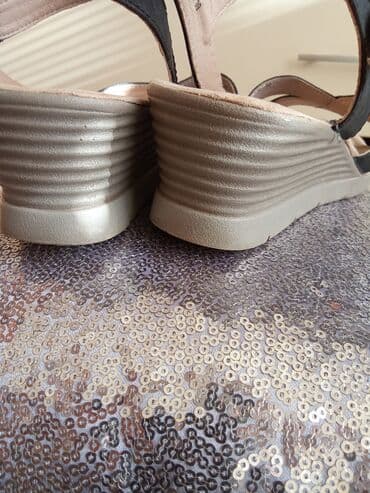 mokasine kozne: Sandals, Comfort by Lusso, 39.5 — 3