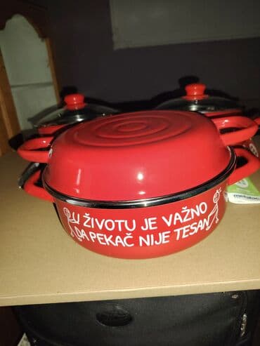 Houseplants: Novo metalac posudje. Pekac  3000 din, na poslednjoj slici je cena — 2