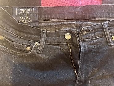 Farmerke, Abercrombie & Fitch, bоја - Siva