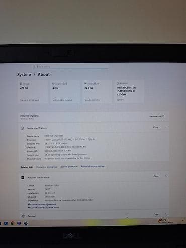 kp graficke: DELL Precision 3530 - ispravno - konfiguracija prikazana na slikama - — 7
