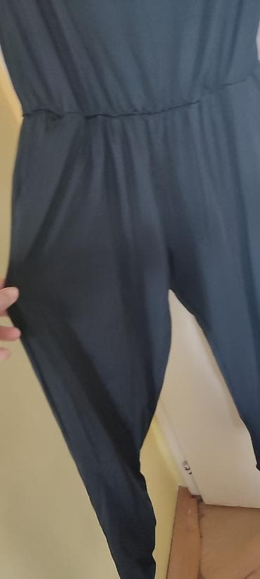 nike tech original: Dva crna komada – duga haljina i kombinezon 1) Crna duga haljina - — 6