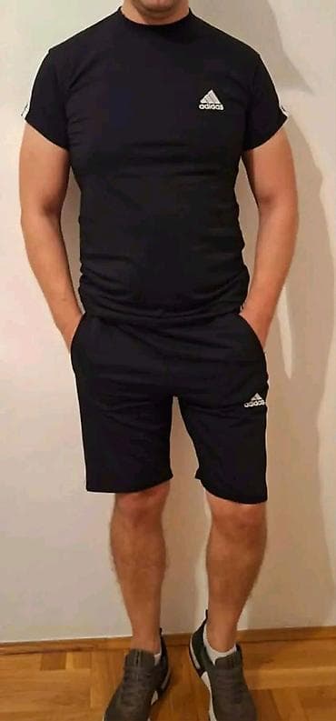 novi pazar stvari: Nove muške komplet majice + bermude M,L,XL,XXL,3XL veličine za samo — 2