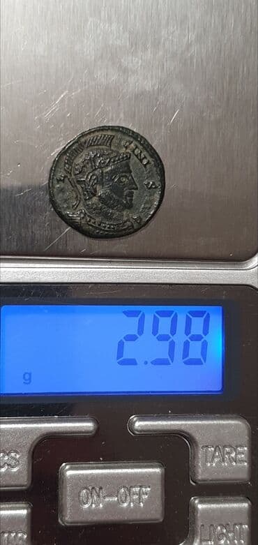 Numizmatika i filatelija: ☆ Licinius I Constantine I enamy 320 AD Ancient Roman Coin Vexillum - — 5