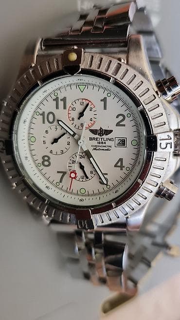 benyar satovi: Breitling Chronometre Automatic – muški hronograf - Švajcarski — 6