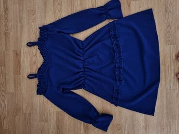 M (EU 38), color - Blue, Long sleeves