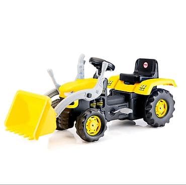 03. 🚜👍Traktor na pedale sa utovarnom kašikom👌 💛 Boja: žuta 💛 na lalafo.rs 03. 🚜👍Traktor na pedale sa utovarnom kašikom👌 💛 Boja: žuta 💛