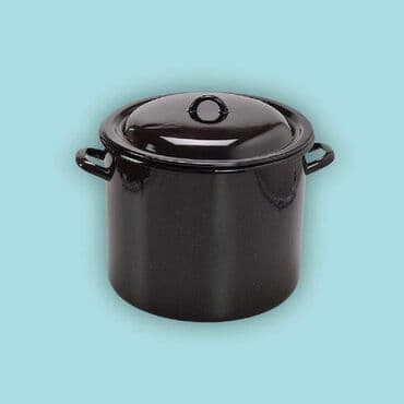 lonac 60 litara: Emajlirani Lonac sa poklopcem 12.5 litara. Cena 3400 dinara+Ptt 350 — 1