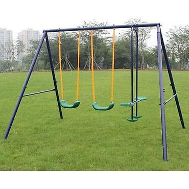 action man igracke: Set za dvoriste- dve ljuljaske i klackalica Igranje na ovom setu za — 2