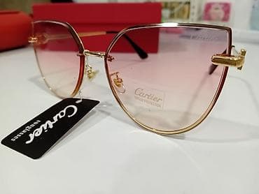 grip za ruke: Cartier sunčane naočare – ženski model mačkastog oblika - Sočiva — 3