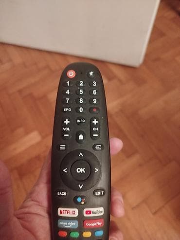 stari televizori: Daljinski za smart Teslu
televizor Tesla tv.
Ispravan.
Bez baterija — 2