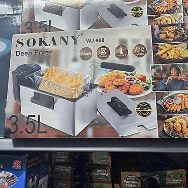 aparat za varenje 4 u 1: SOKANY električna friteza 3.5L – 2000W cena: 6500din Praktična i — 1