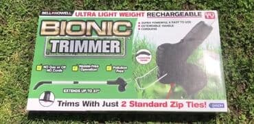 kosilica na struju: 𝐂𝐞𝐧𝐚: 2800 𝐫𝐬𝐝 Bionic Trimmer – Bežični trimer za dvorište Prakticno — 1